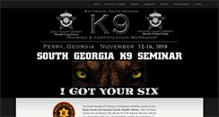 Desktop Screenshot of k9seminar.com